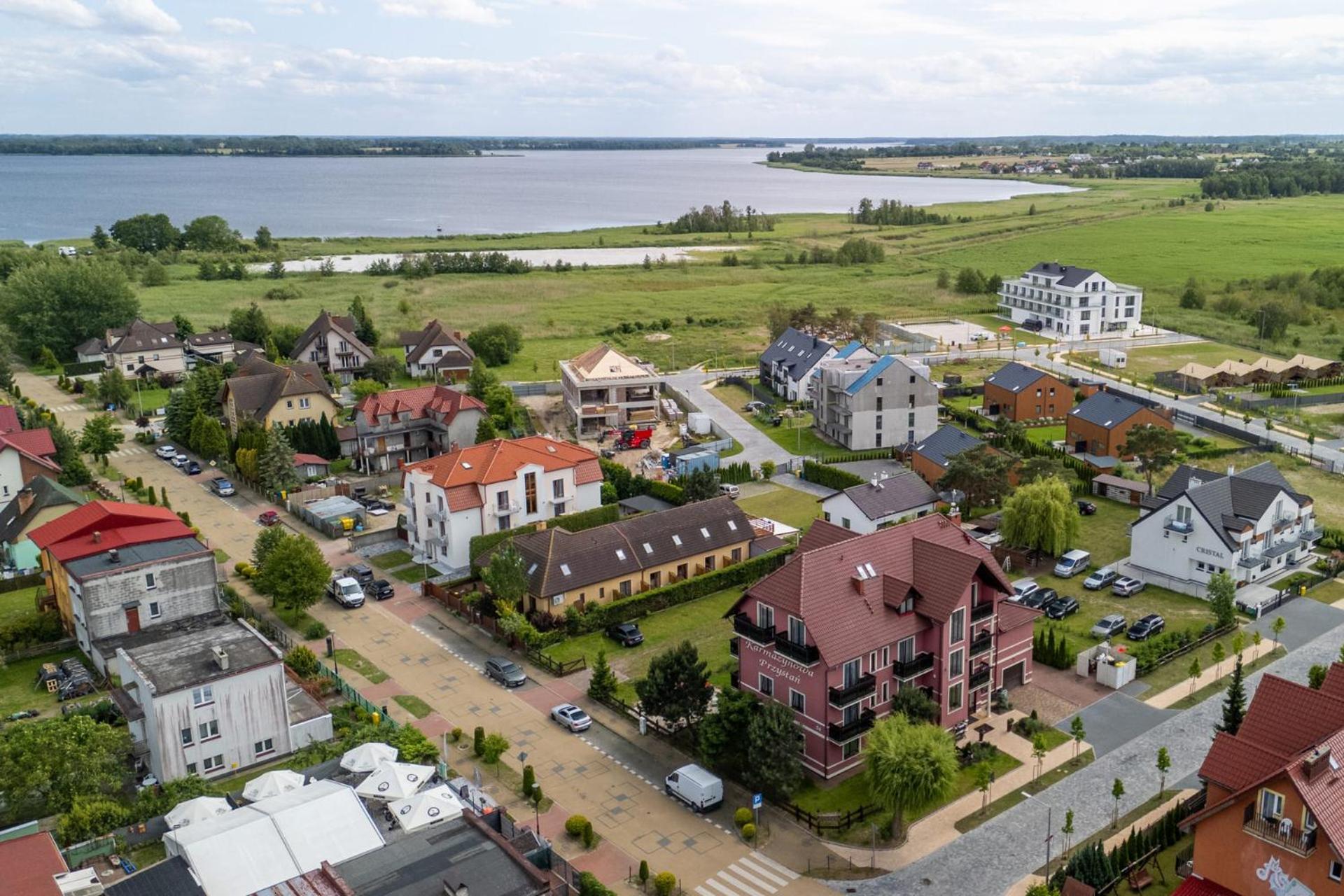 Willa Karmazynowa Przystan Międzywodzie Eksteriør bilde